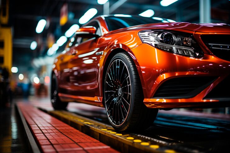 Veículo em ambiente automotivo
